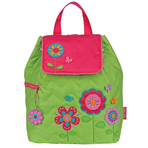 Stephen Joseph Quilted Backpack, Flower, 12x 13.5