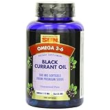 Health From The Sun Black Currant Oil Softgels, 500 mg, 180 Count