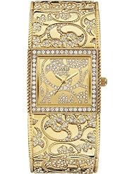 GUESS U0256L2 Womens Gold-Tone Opulence Bangle Watch