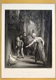 Negligent Boy Old Print Antique Fine Art Mother C1860