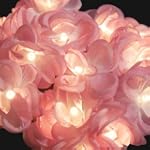 Romantic Rose Fairy Lights Pink 20 LED