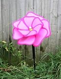Outdoor Living : New Garden Decoration Flower Windmill with LED Light