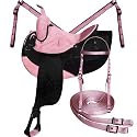 Big Horn Pastel Suede & Cordura Trail Saddle Package