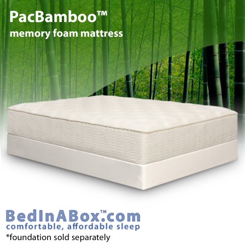 PacBamboo GEL Memory Foam Mattress, King On Sale