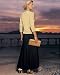 Fishtail-back satin skirt