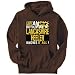 Hoodie Mens Brown 