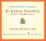 A Prairie Home Companion: The 4th Annual Farewell Performance