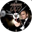 James Bond 007 movie memorabilia gift cd clock