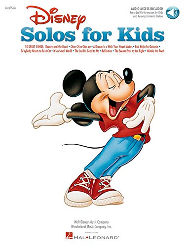 disney solos for kids vocal collection with online audio