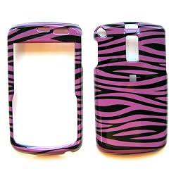 Samsung Jack i637 AT&T Snap On Protector Hard Case Image Cover Hot Pink Zebra
