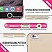 Akna Slim Stylish Girl Case for iPhone 6 Plus - Elegant Pink