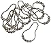 Bluedot Trading Rollerball Shower Curtain Rings, Set of 12