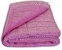 Tadpoles Classics Gingham Crib Coverlet, Fuchsia