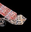 Silk Tie Bonampak in Black