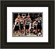 San Antonio Spurs Framed Spurs Celebration Photo NBA Basketball