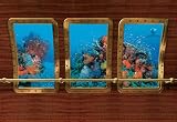 Brewster Wallcovering 8-888 Atlantis 8 panel mural with paste 12' 1