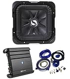 Package: Kicker S8L74 8" 900 Watt 4 Ohm Solo Baric L7 Subwoofer + Alpine X-Power Series MRX-M50 Monoblock 500 Watt RMS "Class D" Car Amplifier + Cadence WK41 Complete 4 Gauge Wire Kit With Rca Cables