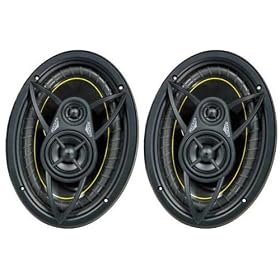Kicker DS6930 6x9 70W RMS DS Series 3 Way Car Speaker