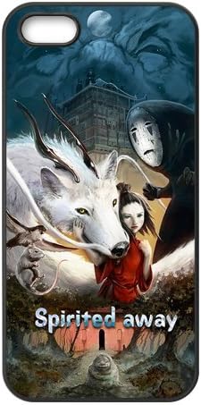 Fashion Spirited Away Anime Protective iPhone 5 5S Hard Rubber Silicone Case Cover