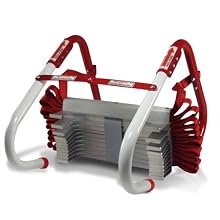 Kidde KL-2S Two-Story Fire Escape Ladder with Anti-Slip Rungs, 13-Foot