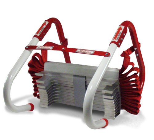 Kidde Fire Escape Ladder, 13-Foot, 2-Story, Anti Slip Rungs #468093