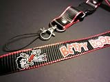 Betty Boop Black with Red Trim Detachable Keychain Lanyard