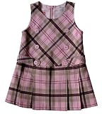 Kaethe Kruse 13525 - Kleid karo rose/braun