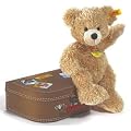 Steiff 111471 - Teddyb�r Fynn, beige, ca. 28 cm, mit Koffer