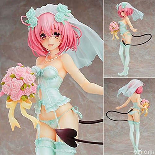 Japan Sexy Figure Anime MF TO LOVE RU Momo Belia Deviluke in Wedding Dress Doll 10"/25CM PVC Action Figure