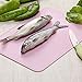 FaSoLa Plastic Cutting Boards Non-Slip Children Learning Cooking Cutting Mats with 4 Color(13.8x9.1x0.1 Inch, Pink)