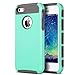 IPhone SE Case,by Ailun,for iPhone SE/5s/5,Soft TPU Bumper&Hard Shell Solid PC Back,Shock-Absorption&Anti-Scratch Hybrid Dual-Layer Slim Cover[Mint Green]