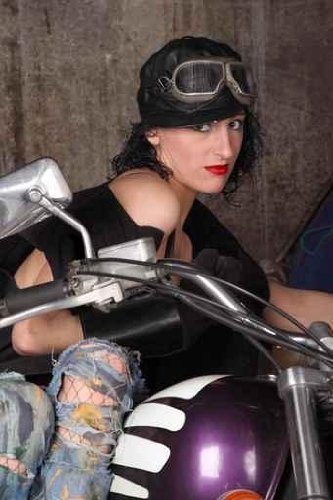 Girl on a Motorcycle - 24