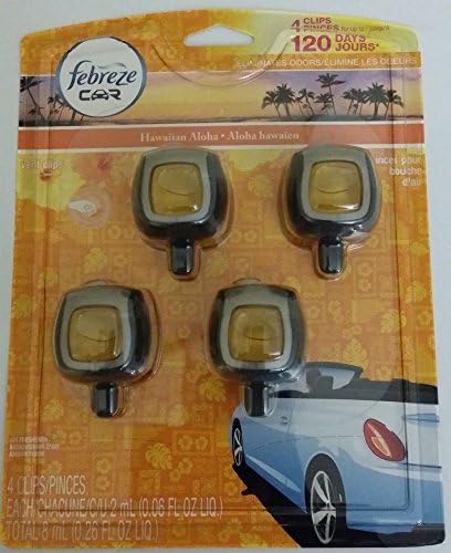 Car Freshener or Home Vent Clips, Aloha Hawaiian