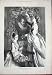 1871 Ancestral Portrait Ladies Decorating Holly Downard