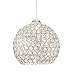 WAC Lighting QP335-CL/CH Roxy - One Light Pendant, Chrome Finish with Clear Glass