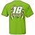 Kyle Busch #18 M&M's NASCAR Adult Speedbolt T-Shirt-Lime Green