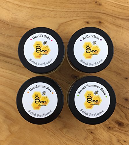 Handmade Solid Perfume - 0.5oz - By Little Bee of Connecticut, A Martha Stewart American Made Maker