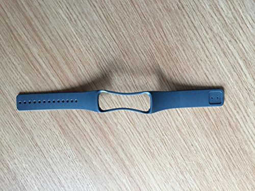 maxin Replacement Rubber Wrist Band for Samsung Galaxy Gear Fit Fitness Tracker Smartwatch Replacement Plastic Band-03