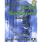 Vol. 103, David Sanborn (Book and CD Set) by Jamey Aebersold Play-A-Long Series