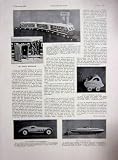 Toys Model Train Pram Car Submarine French Print 1936