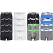 PUMA 4er Pack Boxershorts Pant Boxer Trunk wei� schwarz mix S M L XL WOW NEU ! / Schwarz, L