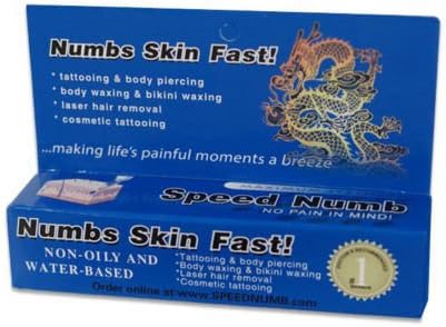 10g Speed Numb Tattoo Cream 5% Lidocaine