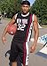 Sport-Set Basketball - Komplett-Set mit Trikot + Short (New York) schwarz