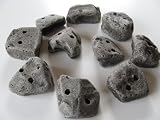 10 Large Screw on Climbing Holds With Free Foot Jibs