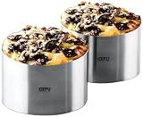 Gefu 12160 Dessert- und Vorspeisenringe, 2 St&uuml;ck