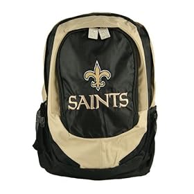 New Orleans Saints Embroidered Team Logo Backpack