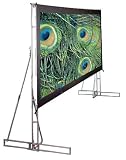 Draper Truss Style Cinefold SurfaceHDTV Format Portable Projector Screen