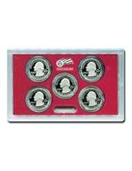 Coins: 2010 S America the Beautiful Quarters Silver Proof Set Uncirculated