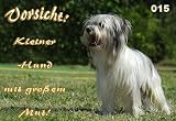 Metall - Warnschild Weimaraner