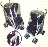 Rain & Wind Cover with Front Zipper for Baby's Strollers